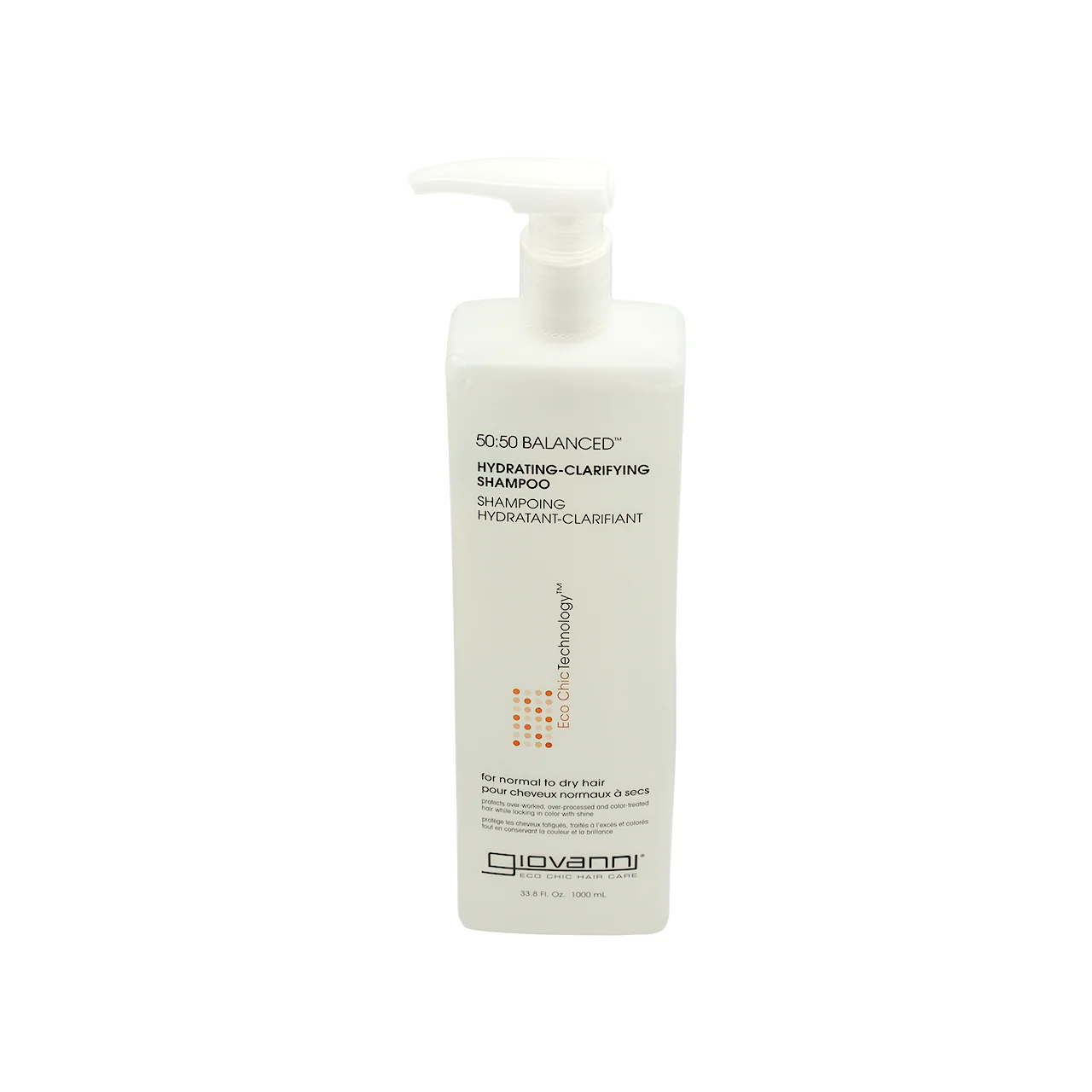 Giovanni 50:50 Balanced™ Hydrating-Clarifying Shampoo 1000ML - Image 3