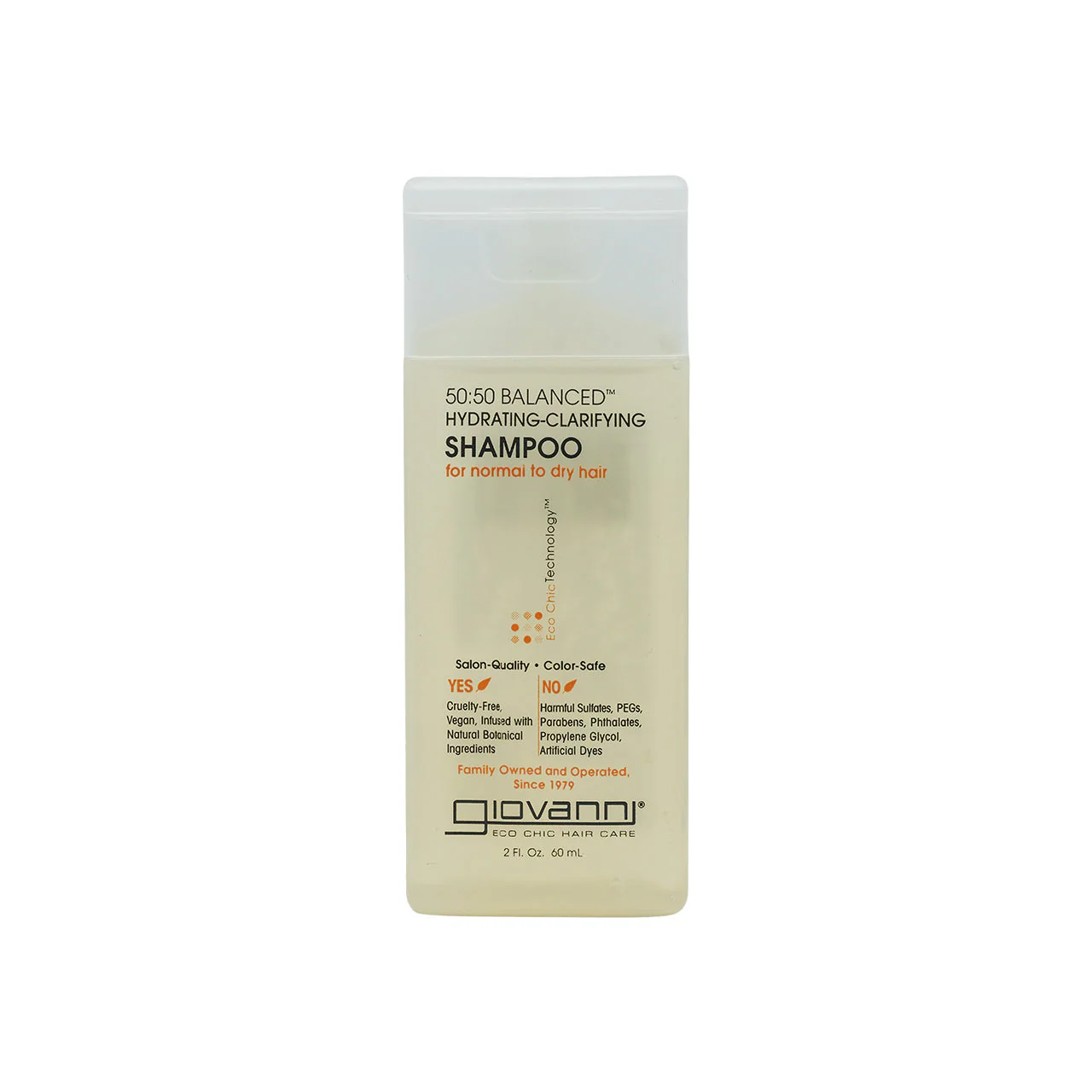Giovanni 50:50 Balanced™ Hydrating-Clarifying Shampoo 60ml