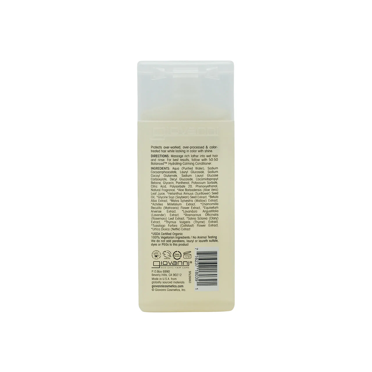 Giovanni 50:50 Balanced™ Hydrating-Clarifying Shampoo 60ml - Image 2