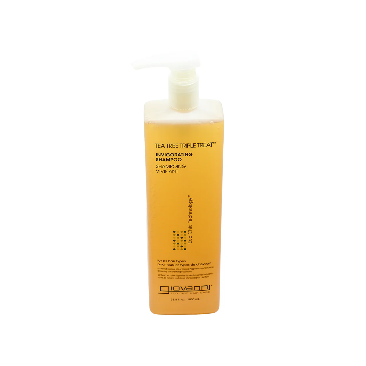 Giovanni Tea Tree Triple Treat Invigorating Shampoo 1000ML - Image 4