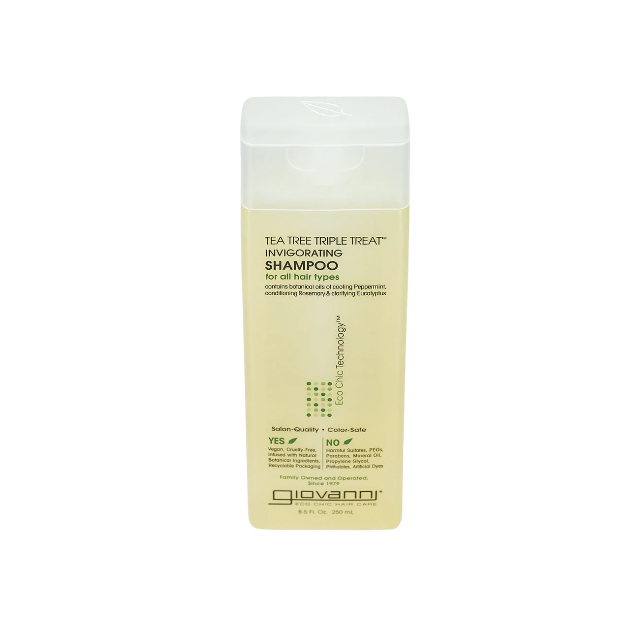 Giovanni Tea Tree Triple Treat Shampoo 250ml - Image 4