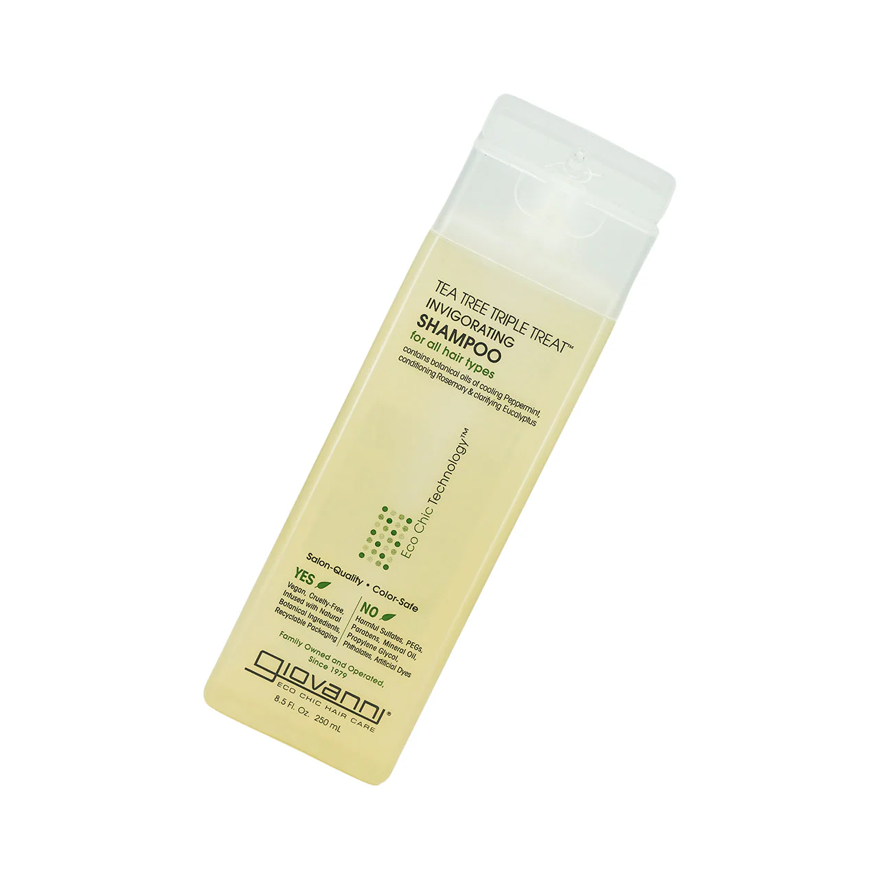 Giovanni Tea Tree Triple Treat Shampoo 250ml - Image 5