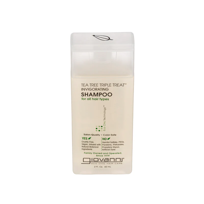 Giovanni Tea Tree Triple Treat Invigorating Shampoo 60ML - Image 3