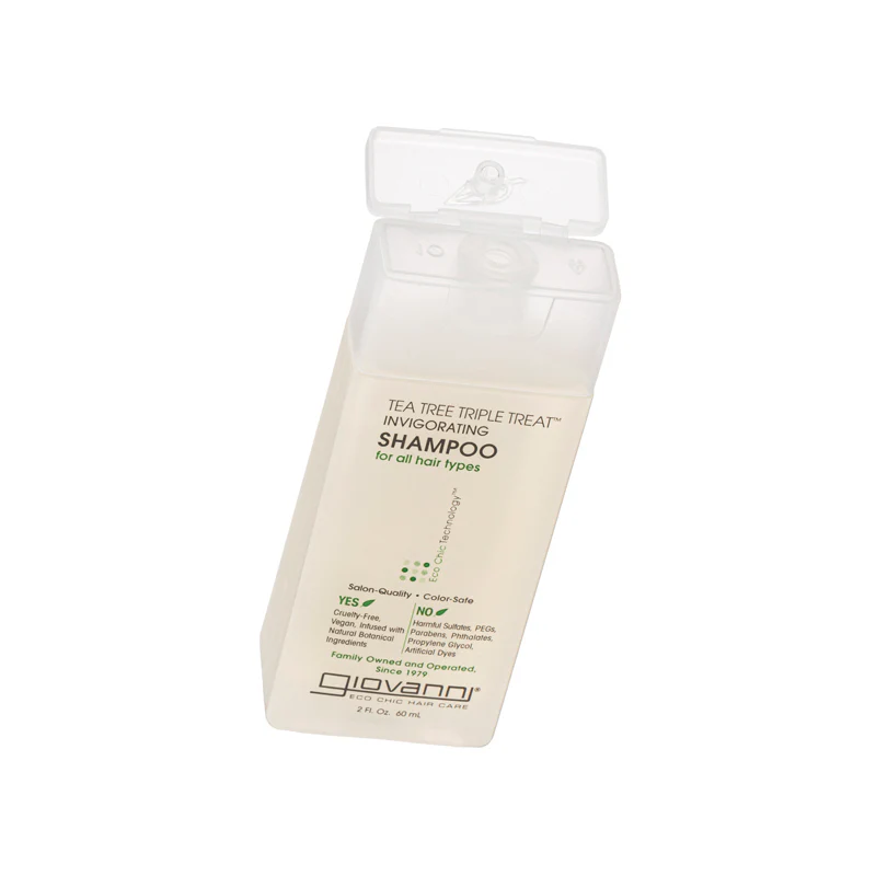 Giovanni Tea Tree Triple Treat Invigorating Shampoo 60ML - Image 4