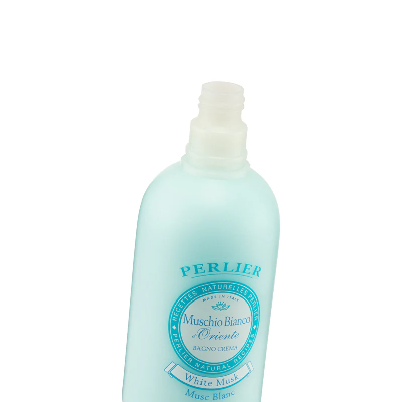 Perlier Muschio Bianco White Musk Cream Bath 500ML - Image 4