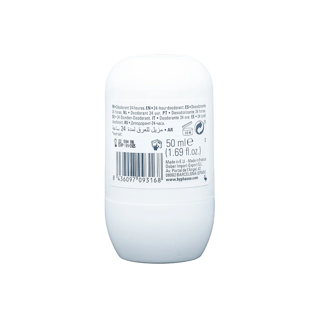 Byphasse Desodorante Roll-On Coton 50ml - Image 2