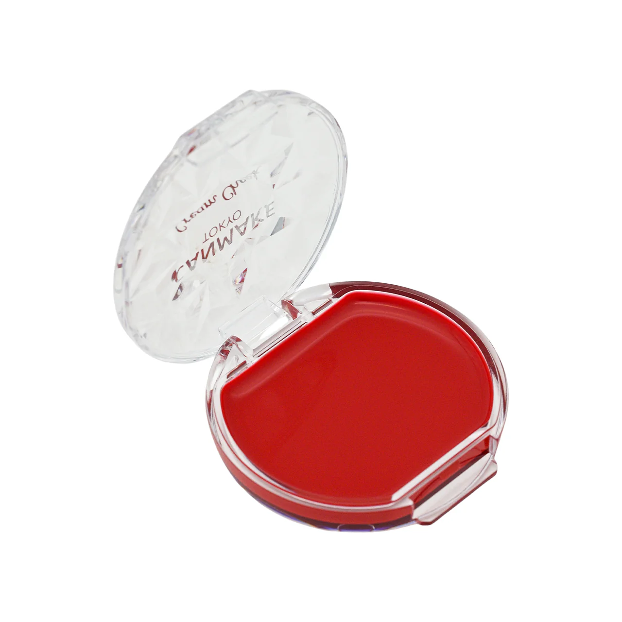 Canmake Cream Cheek #CL01 Clear Red Heart 1pc - Image 4