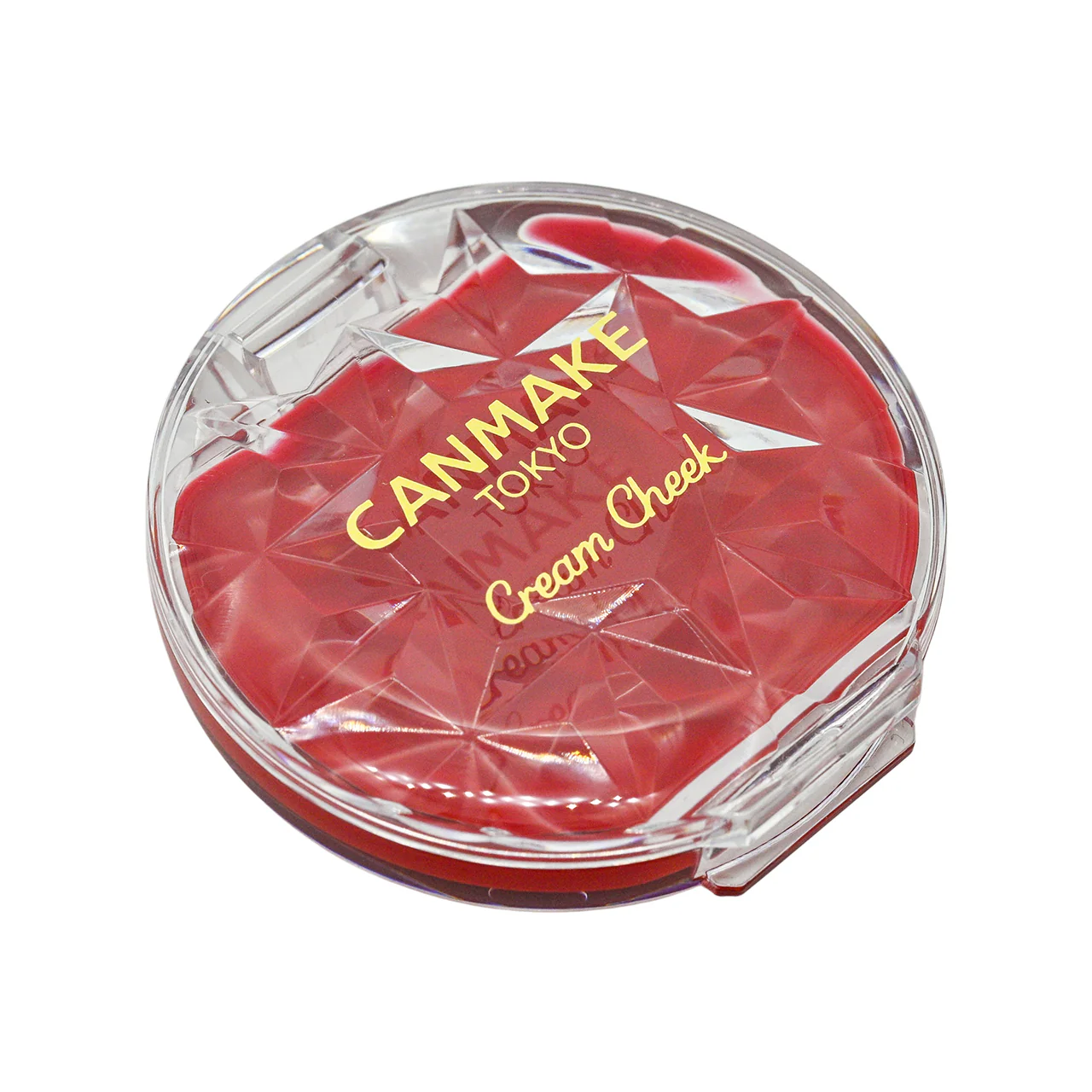 Canmake Cream Cheek #CL01 Clear Red Heart 1pc - Image 5