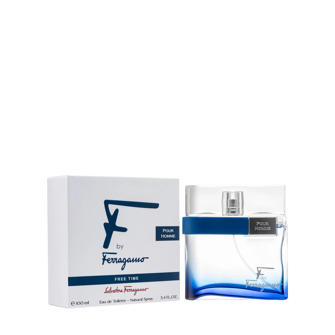 Salvatore Ferragamo F by Ferragamo Free Time EDT Spray for Men 100 ml - Image 3