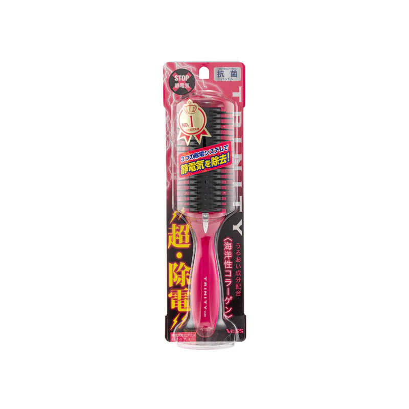 Vess Trinity Anti-Static & Collagen Brush 1pcs