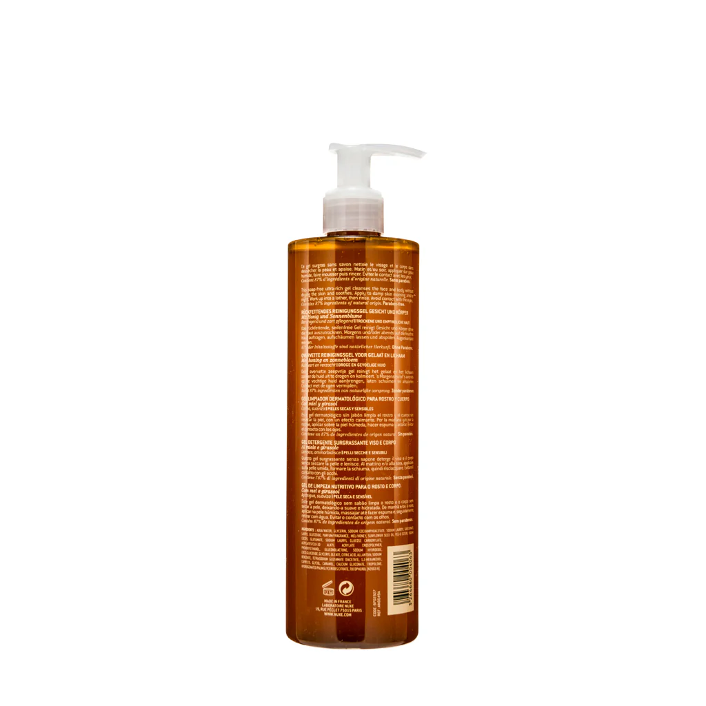 Nuxe Face and Body Ultra-Rich Cleansing Gel 400ml - Image 2