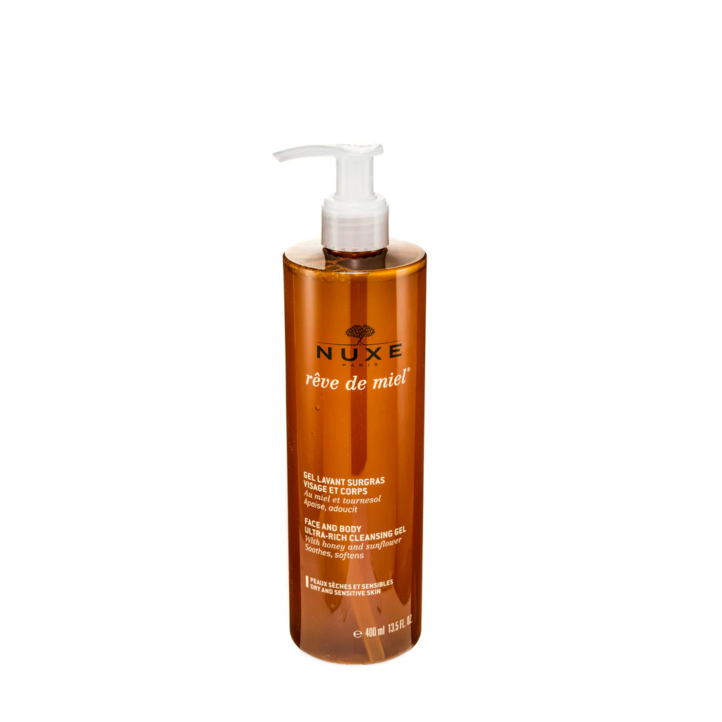 Nuxe Face and Body Ultra-Rich Cleansing Gel 400ml - Image 3