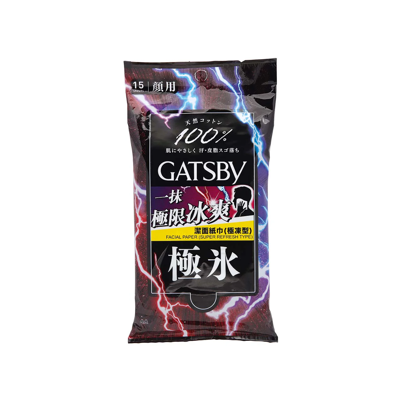 Gatsby Facial Paper, Extra Cool 15pcs