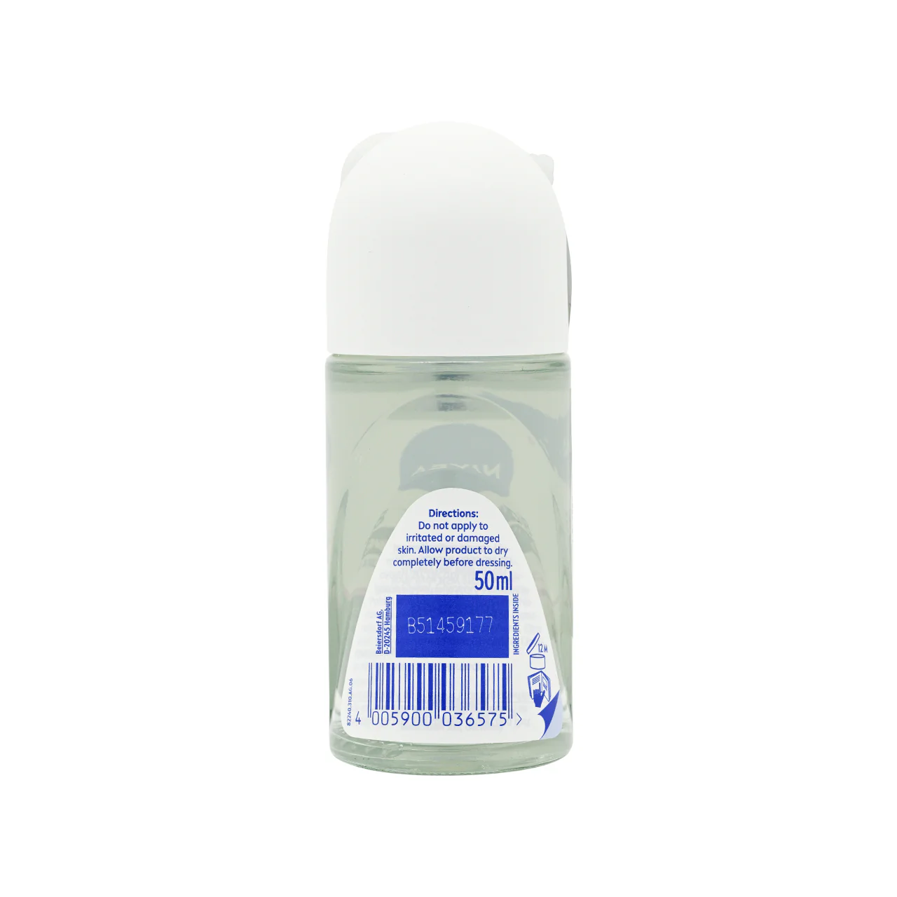 Nivea Invisible Black & White Clear Roll On 50ml - Image 2