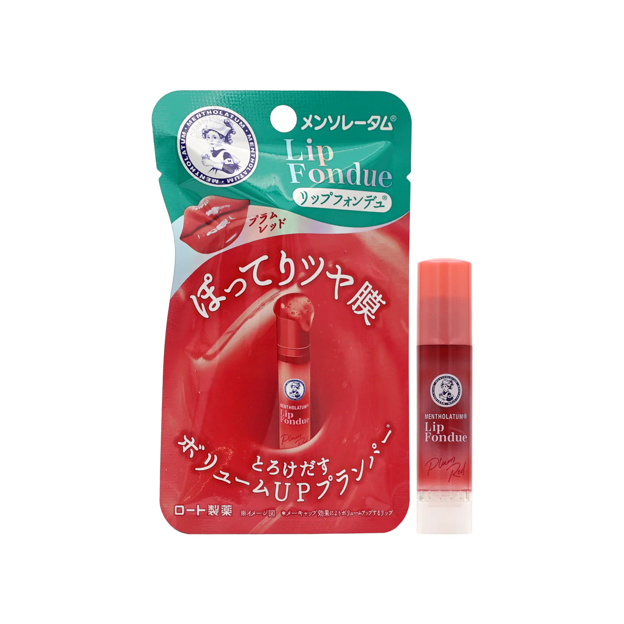 Mentholatum Lip Fondue Plum Red 3.2g