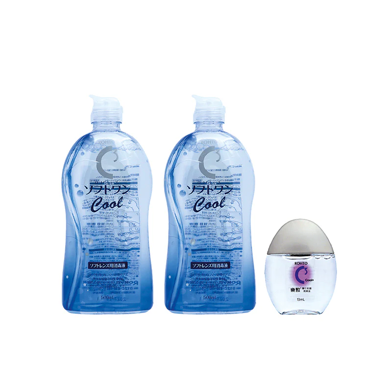 Rohto C3 Cool+ Softone Combo Pack 3PCS - Image 4