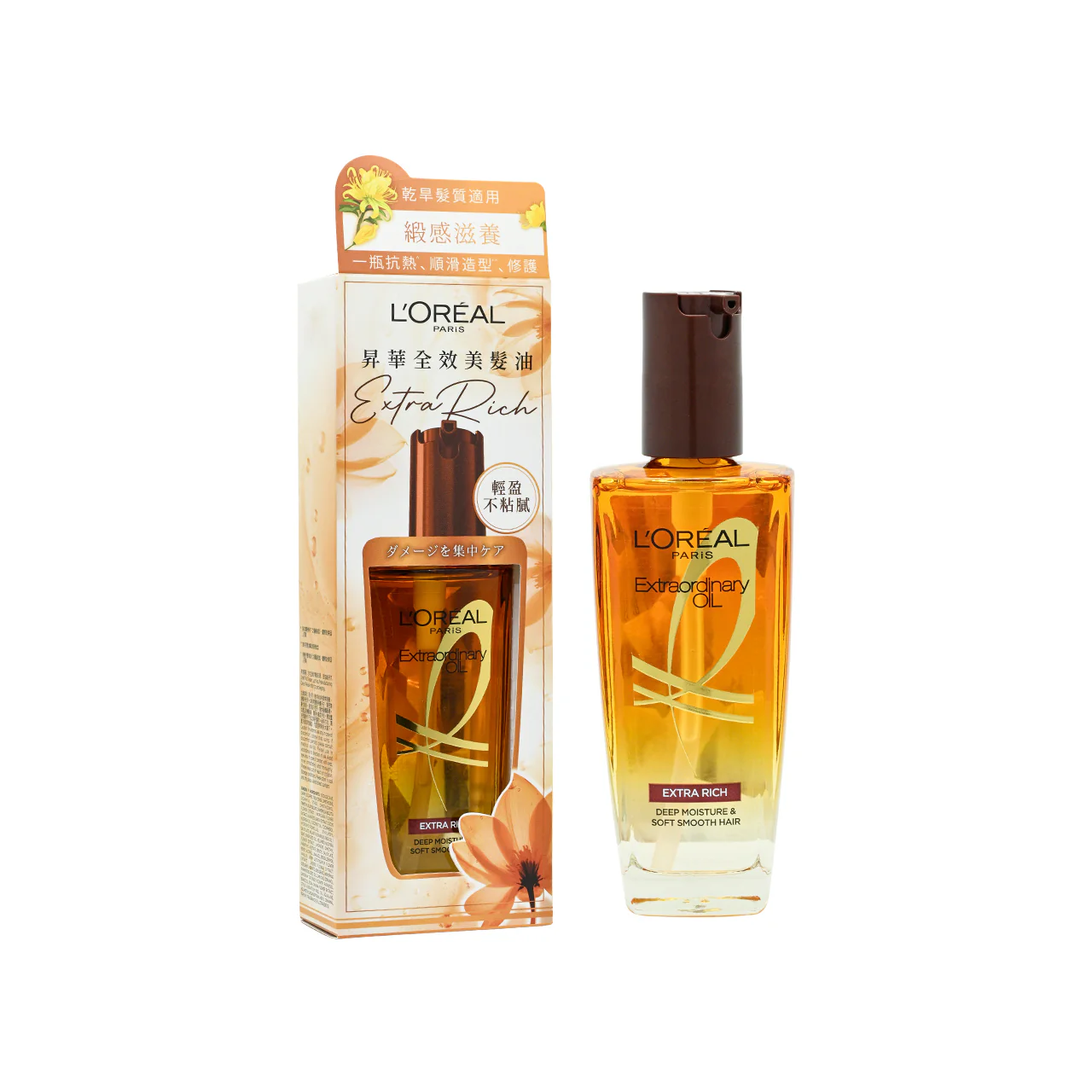 L'Oreal Paris Elseve Extraordinary Oil Extra Rich For Dry Hair Type Extraordinary Oil 100ml