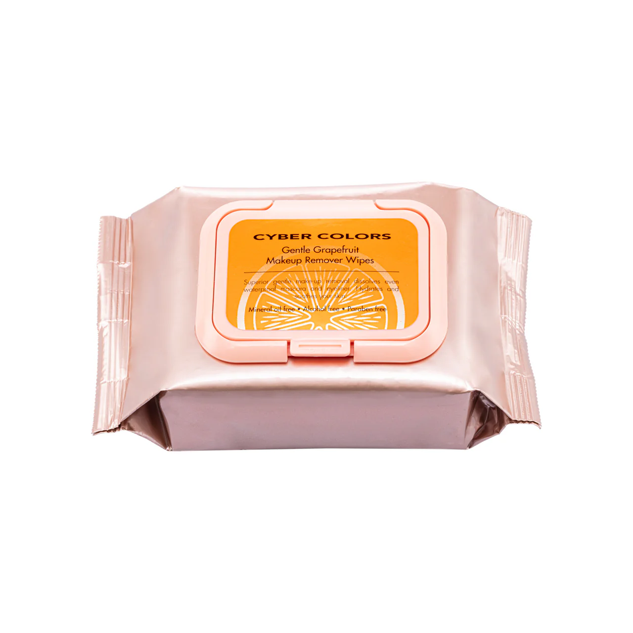 Cyber Colors Makeup Remover Wipes, Grapefruit 30PCS - Image 4