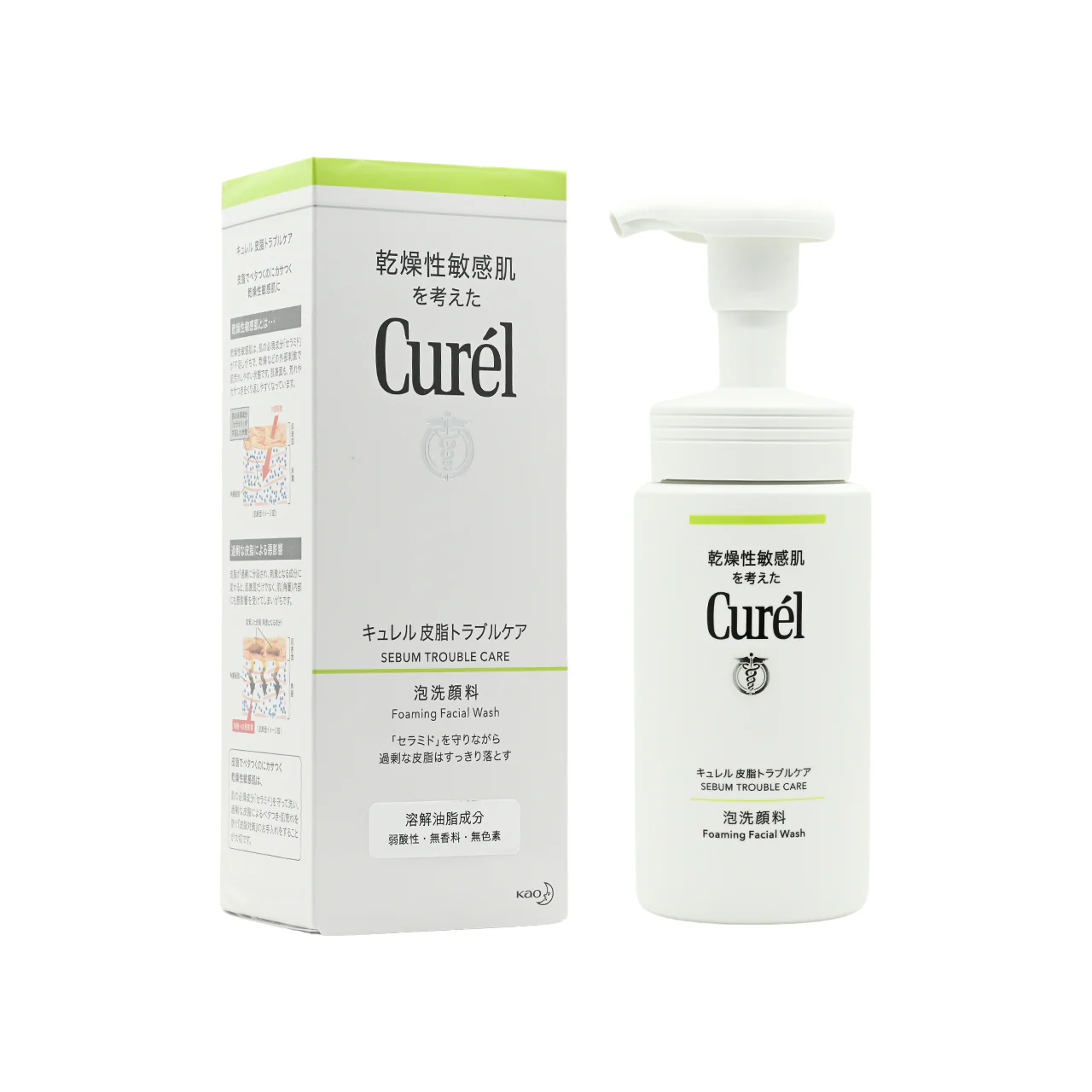 Curel Sebum Care Foaming Wash 150ML
