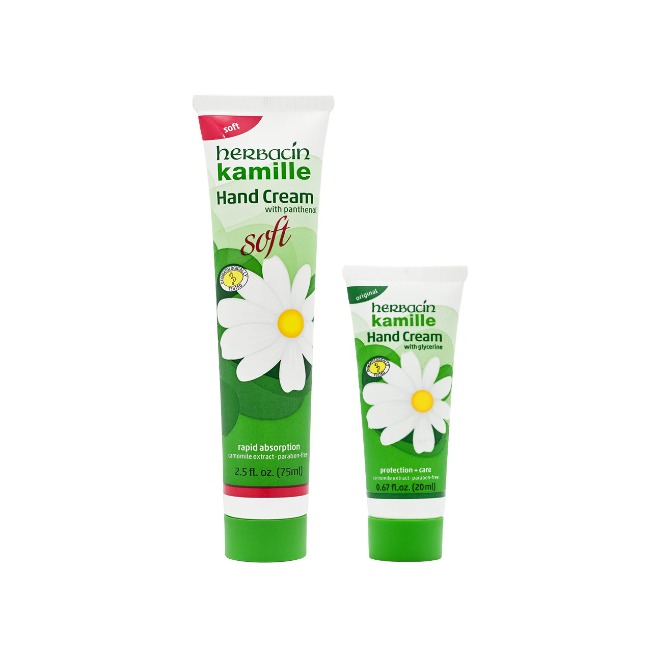 Herbacin Kamille Soft Hand Cream With Panthenol - Tube 75ml - Image 3
