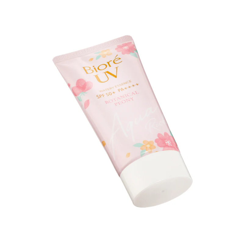Biore Uv Watery Essence SPF50+Pa++++ Botanical Flower Fragrance Limited Edition 50G - Image 4