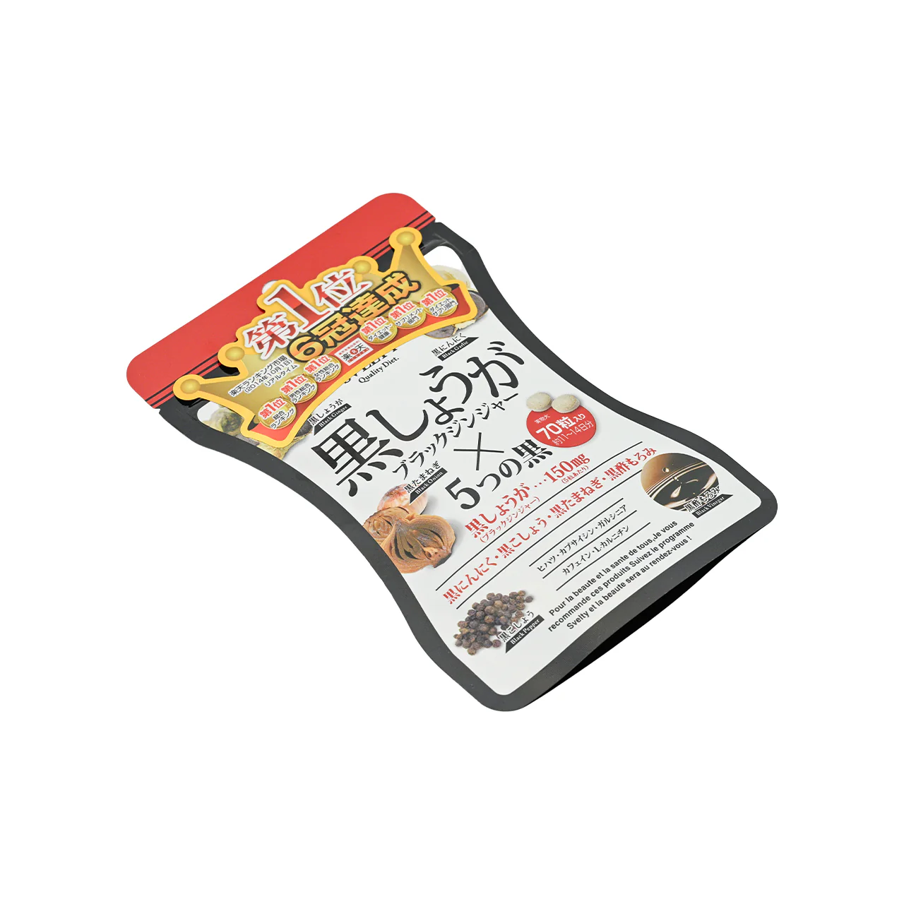 Svelty Black Ginger 70 Tablets - Image 5