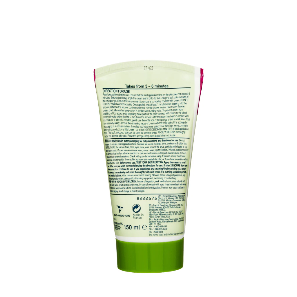 Veet® In Shower Hair Removal Cream Dry Skin 150ML - Image 5