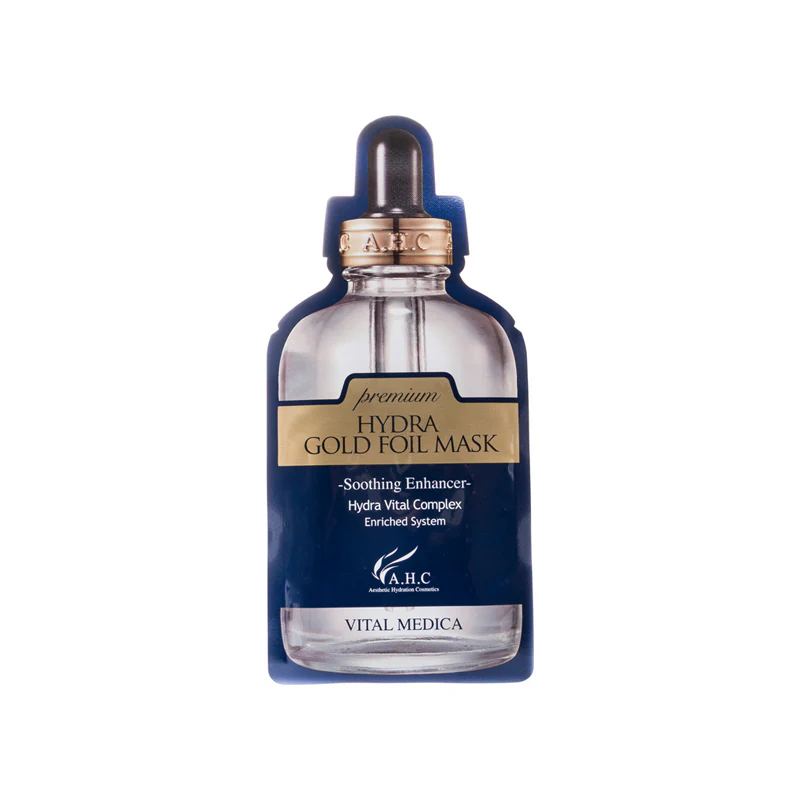 A.H.C Premium Hydra Gold Foil Mask 5 piece - Image 2