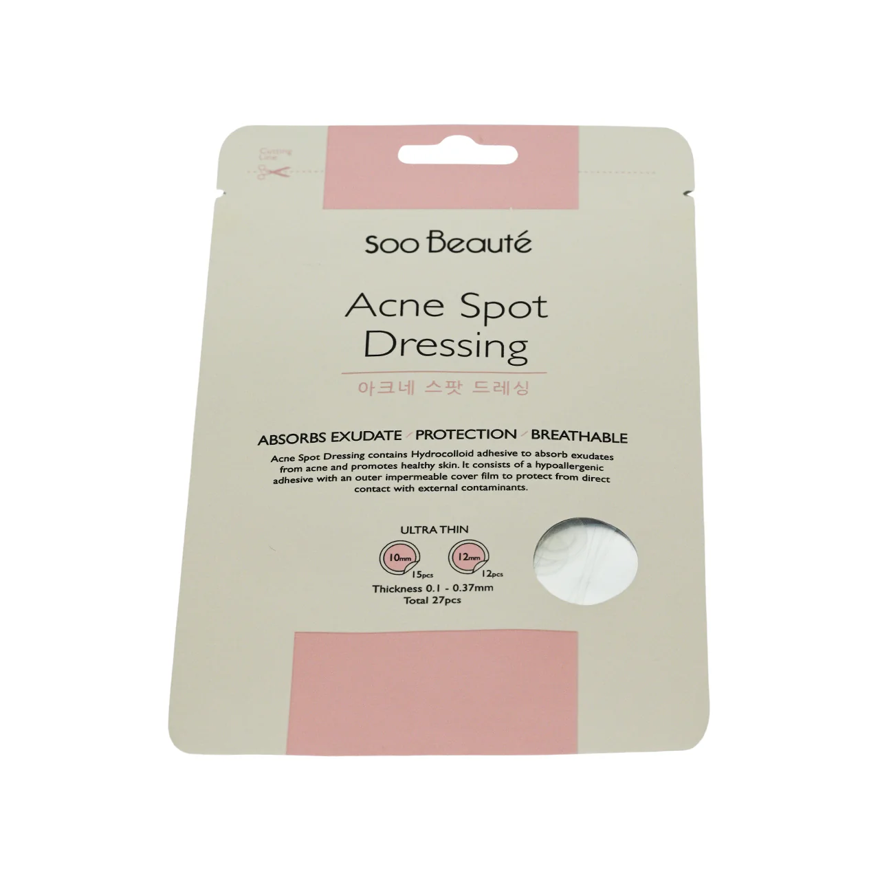 Soo Beaute Acne Spot Dressing 27PCS - Image 6