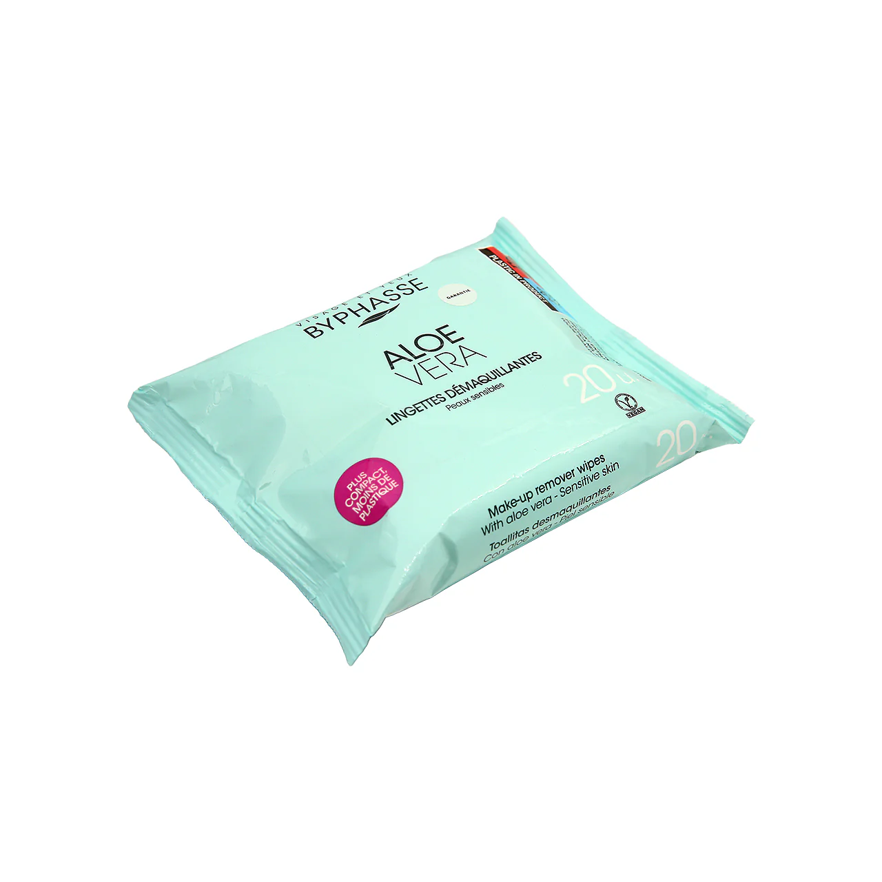 Byphasse Aloe Vera Make-Up Remover Wip 20pcs - Image 4