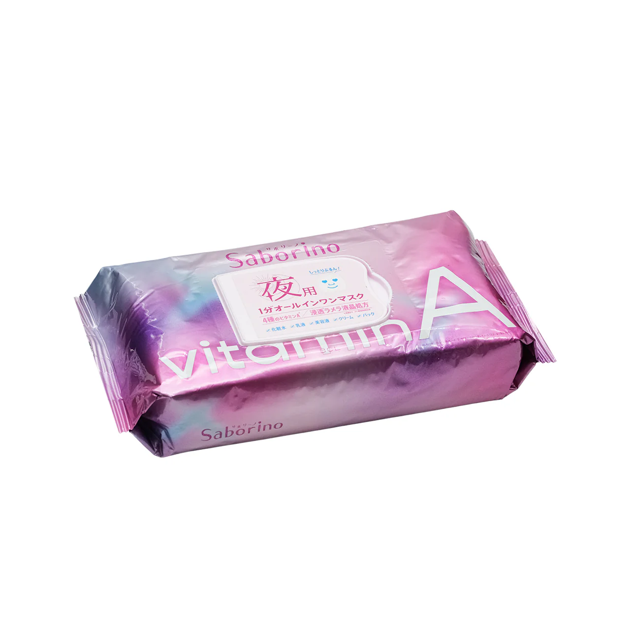 BCL Saborino Good Night Facial Mask VA 30pcs - Image 4
