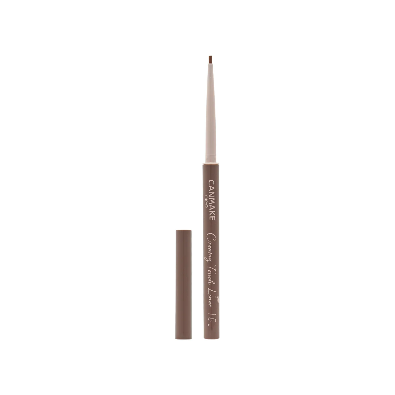 Canmake Creamy Touch Liner #15 Cappuccino Pink 1pc - Image 4