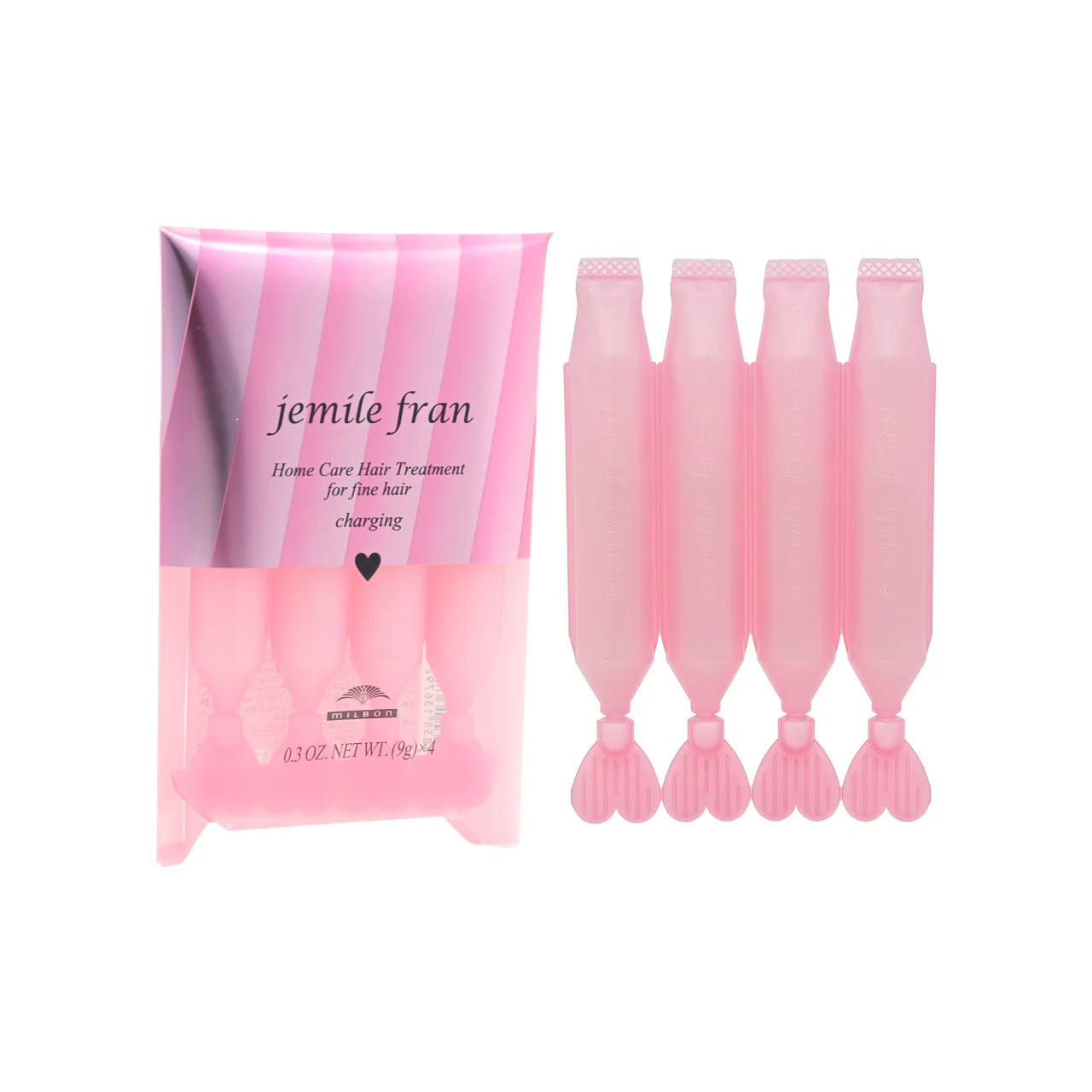 Milbon Hair treatment V2-Heart Charging 9g x 4pcs - Image 2
