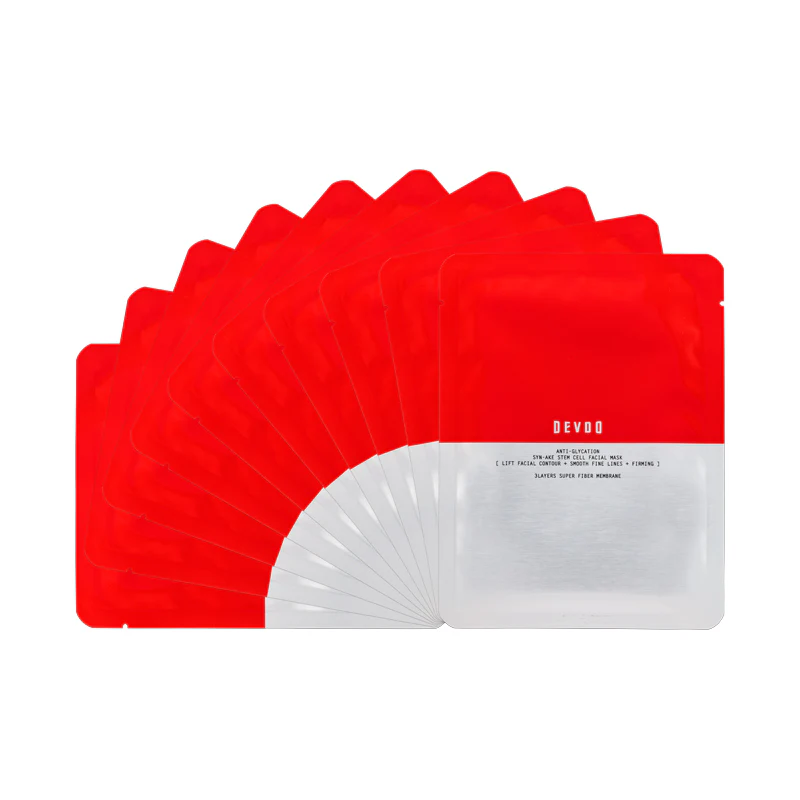 DEVDO Anti-glycation Syn-Ake Stem Cell Facial Mask 10piece