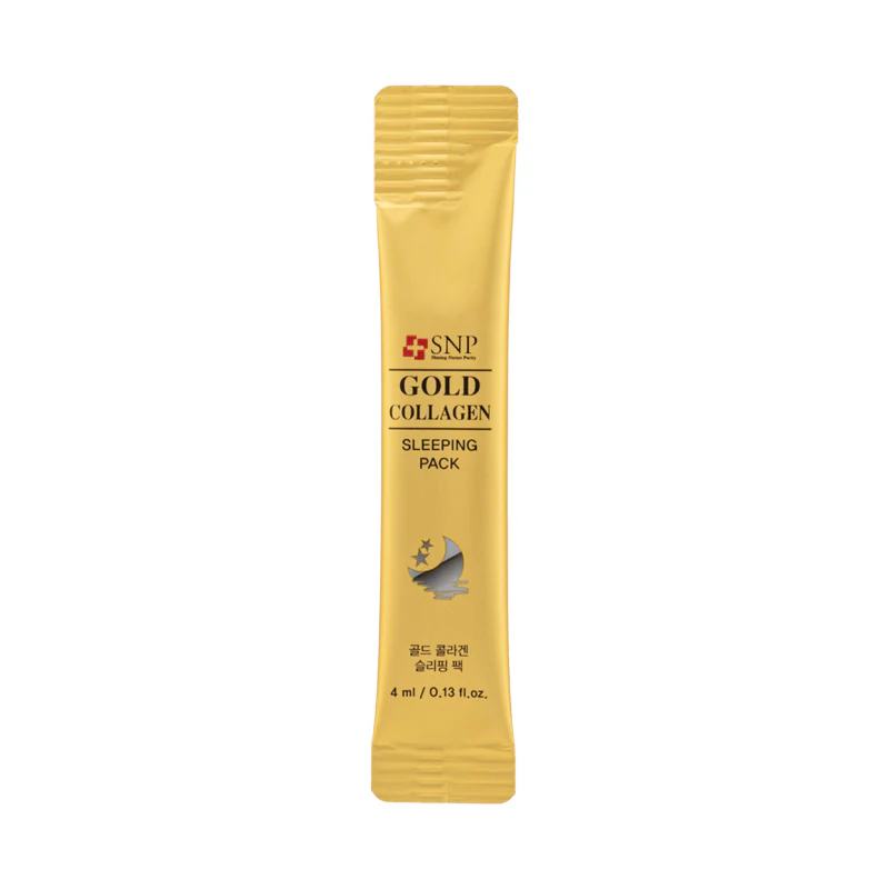 SNP Gold Collagen Sleeping Pack 4MLX20 Packs - Image 2
