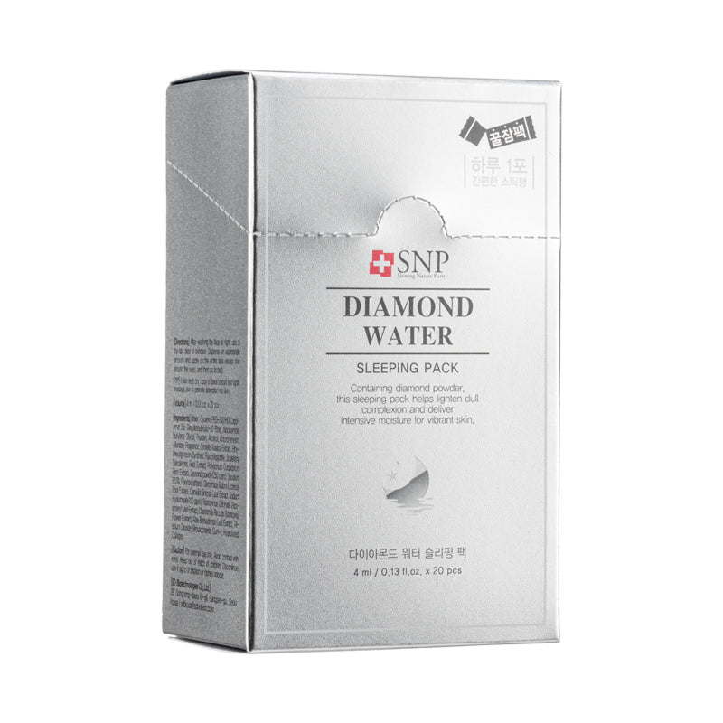 SNP Diamond Water Sleeping Pack 4ML X20 Packs - Image 5