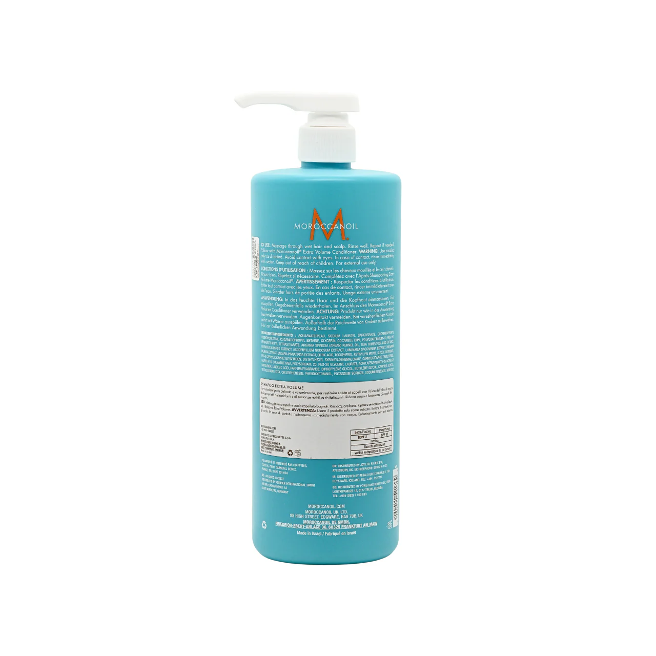 Moroccanoil Extra Volume Shampoo 1000ml - Image 2