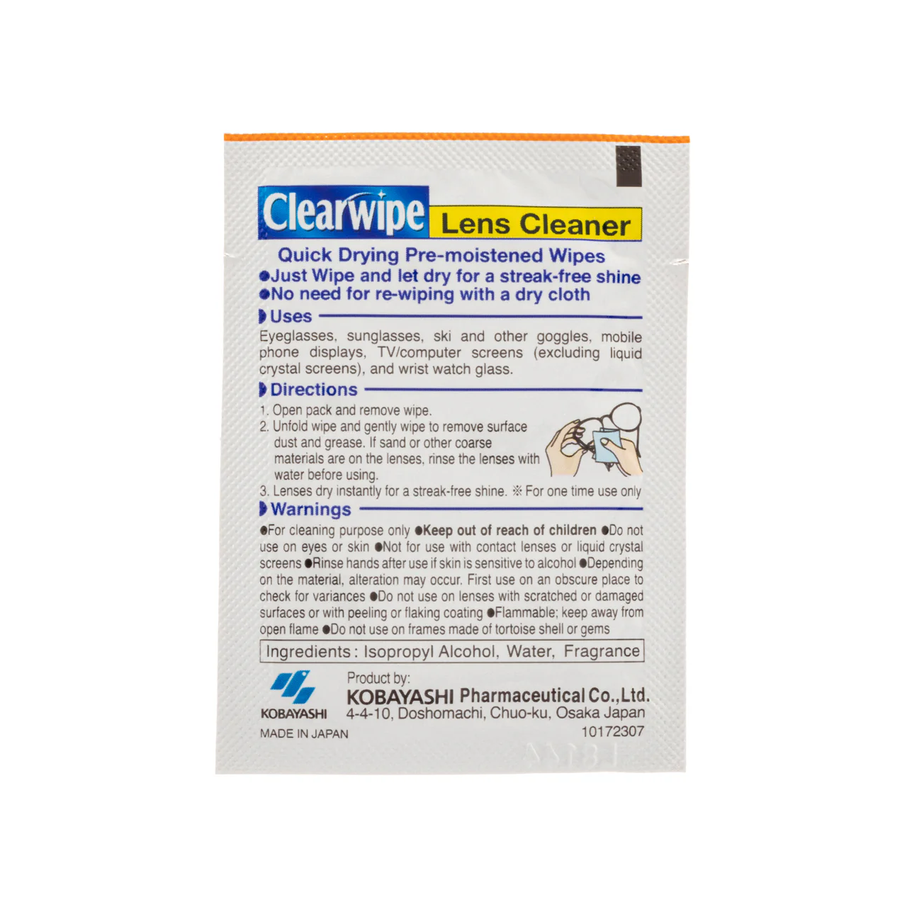 Kobayashi Seiyaku Clearwipe 40 PCS - Image 3