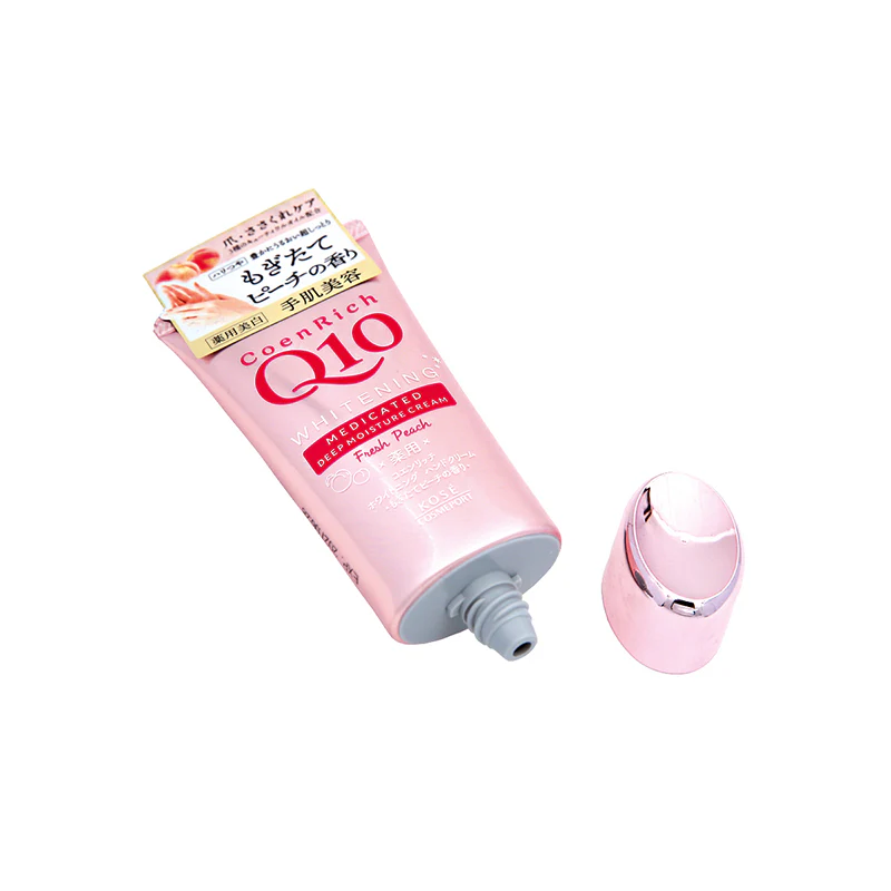 Kose Cosmeport Medicated Whitening Hand Cream Fresh Peach 80g - Image 4