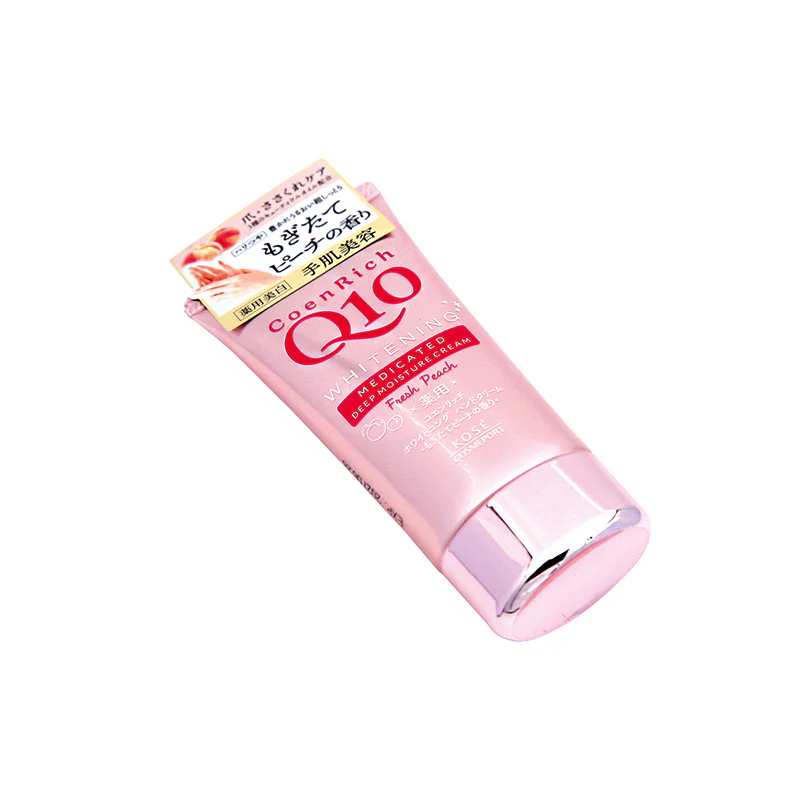 Kose Cosmeport Medicated Whitening Hand Cream Fresh Peach 80g - Image 5
