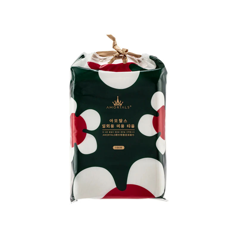 Amortals Disposable Cleansing Towel 100Psc