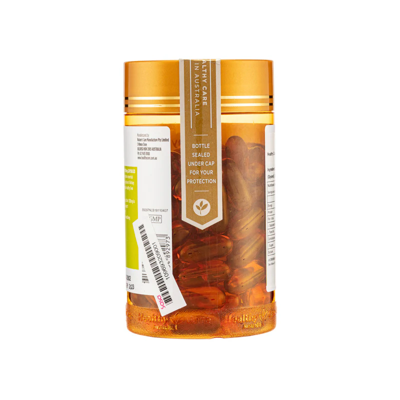 Healthy Care Lecithin 1200 100 Capsules - Image 3