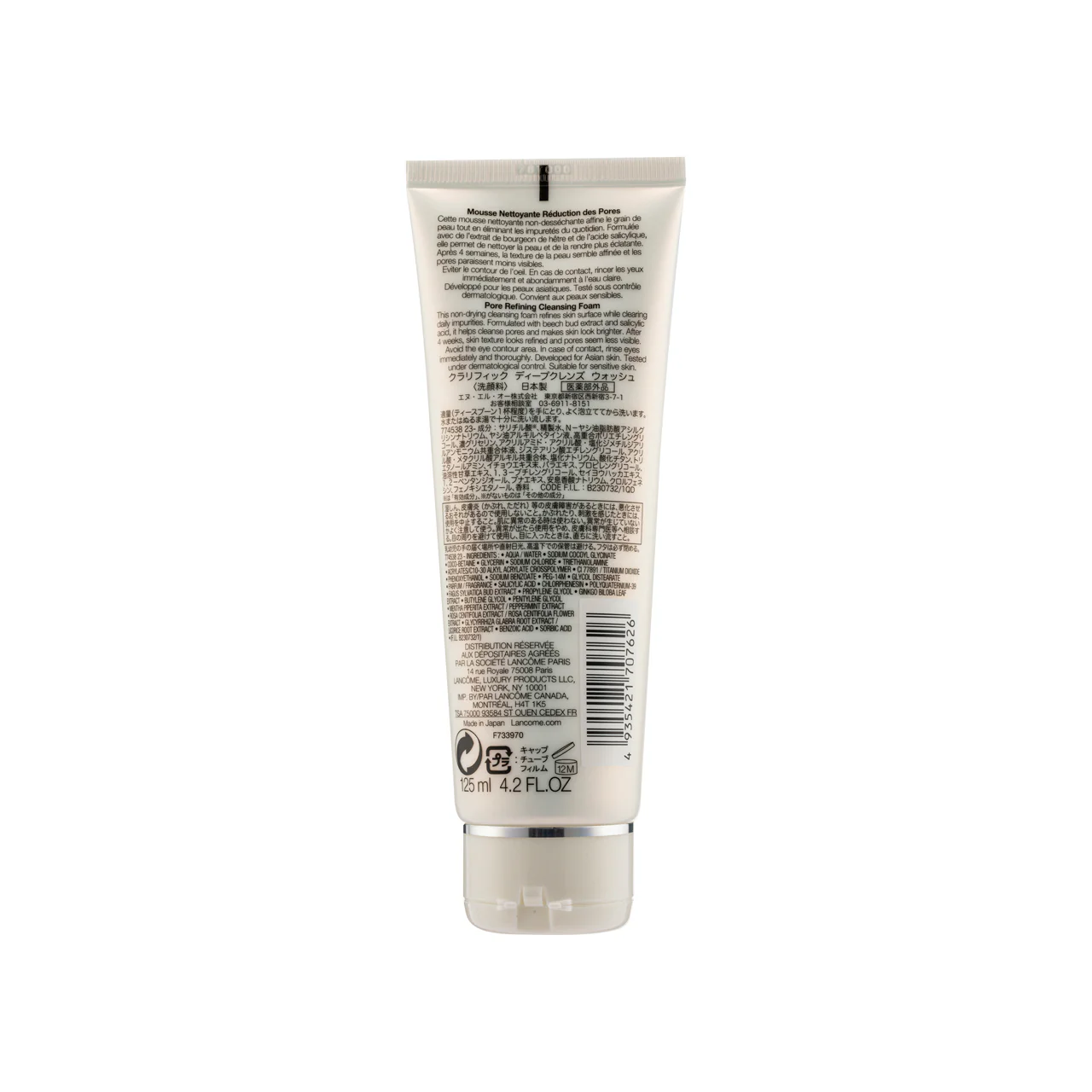 Lancôme Clarifique Pore Refining Cleansing Foam 125ml - Image 2