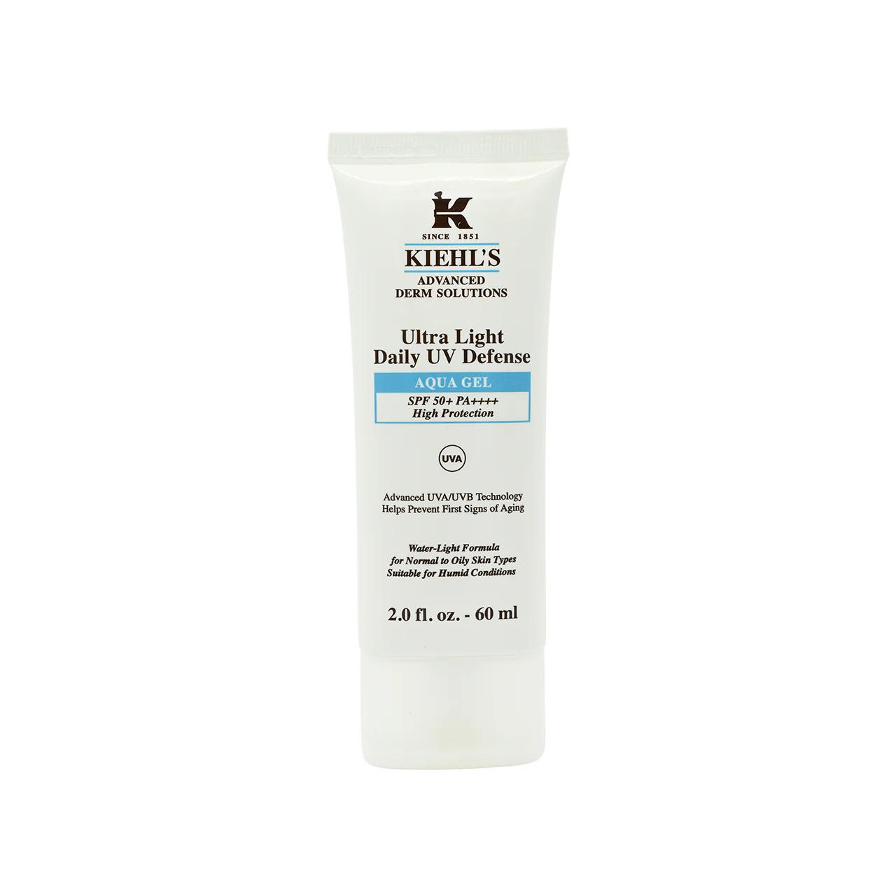 Kiehl's Ultra Light Daily Uv Defense Aqua Gel SPF 50 Pa++++ 60ML - Image 2