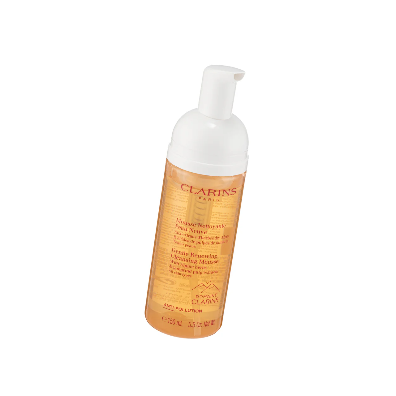 Clarins Gentle Renewing Cleansing Mousse 150ml - Image 4