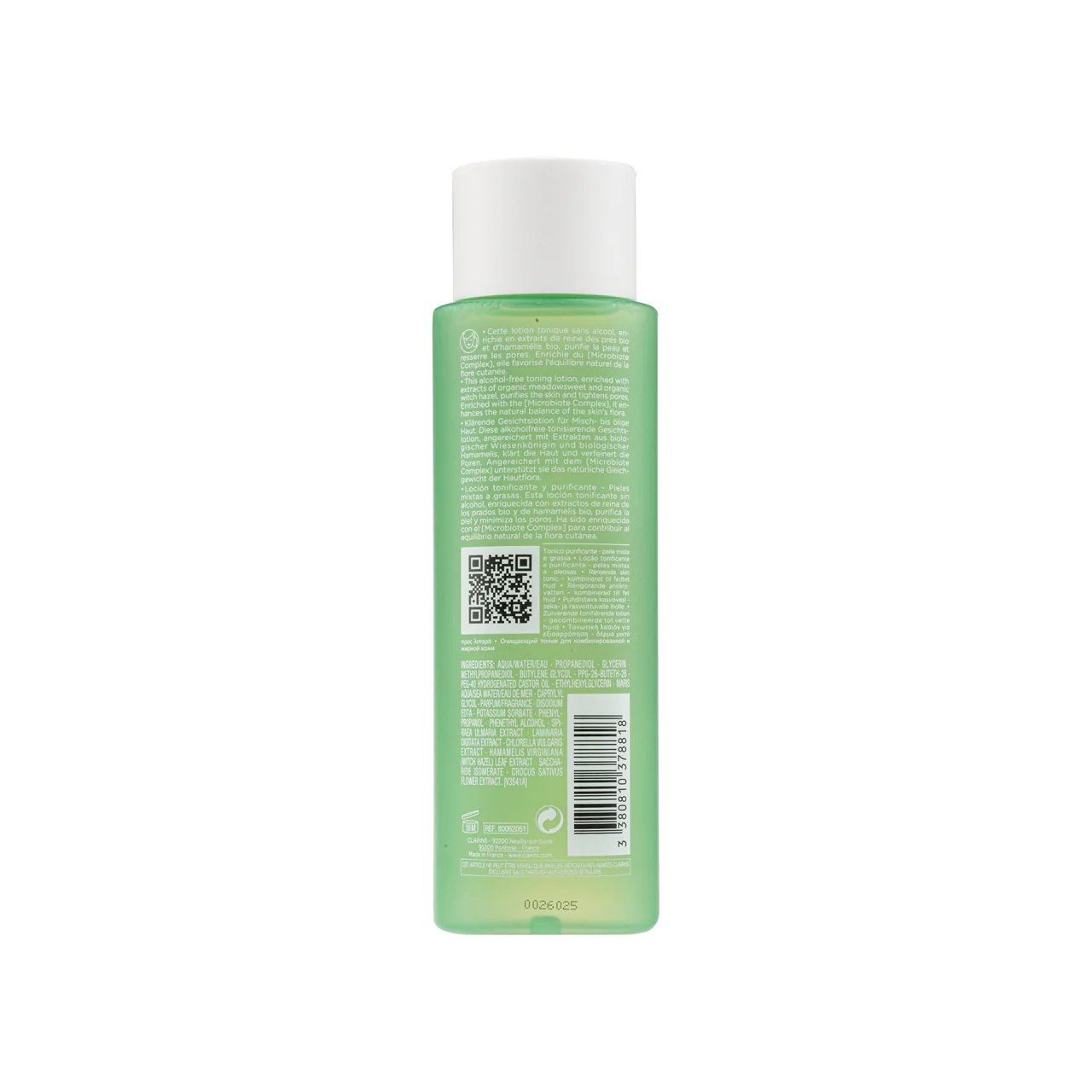 Clarins Purifying Toning Lotion  Combination To Oily Skin 200ml - Image 2