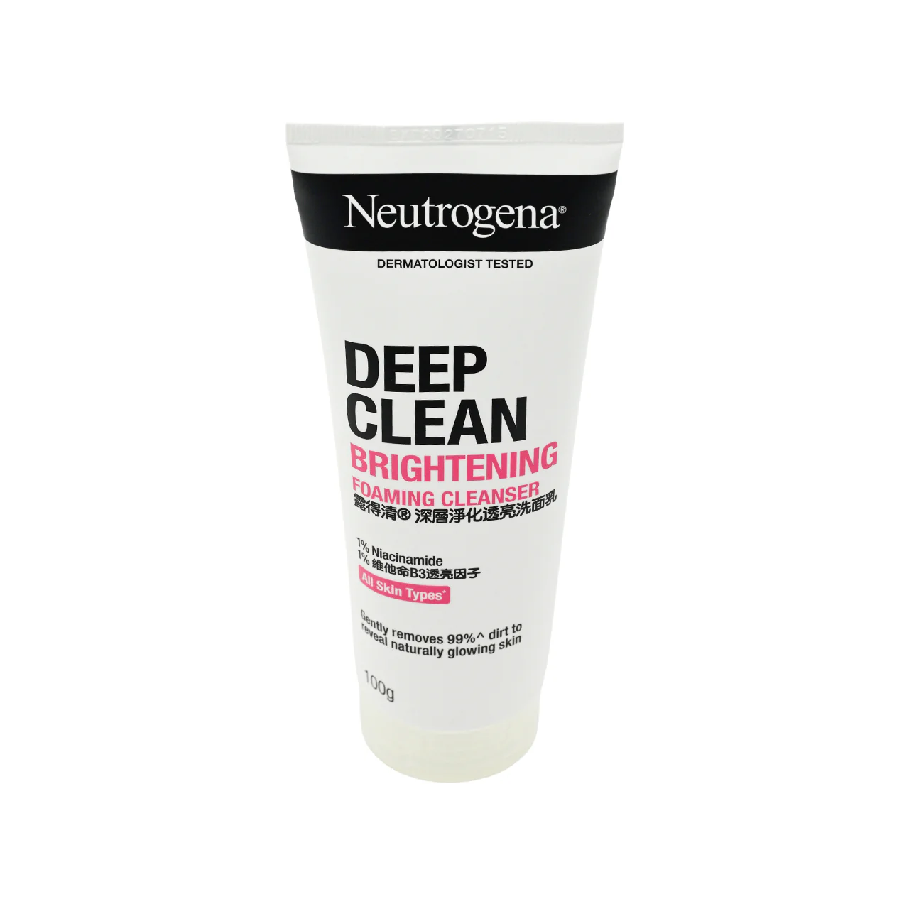Neutrogena Deep Clean Brightening Foaming Cleanser 100G - Image 3