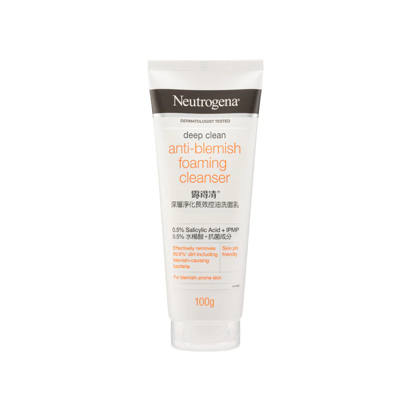 Neutrogena Deep Clean Anti-Blemish Foaming Cleanser 100G