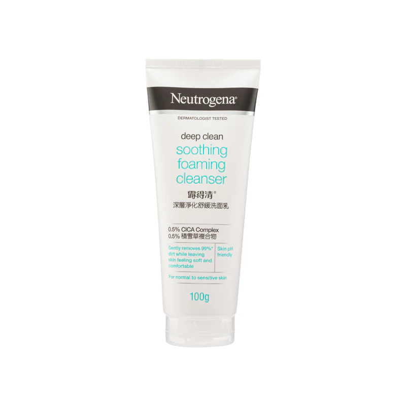 Neutrogena Deep Clean Soothing Foaming Cleanser 100G