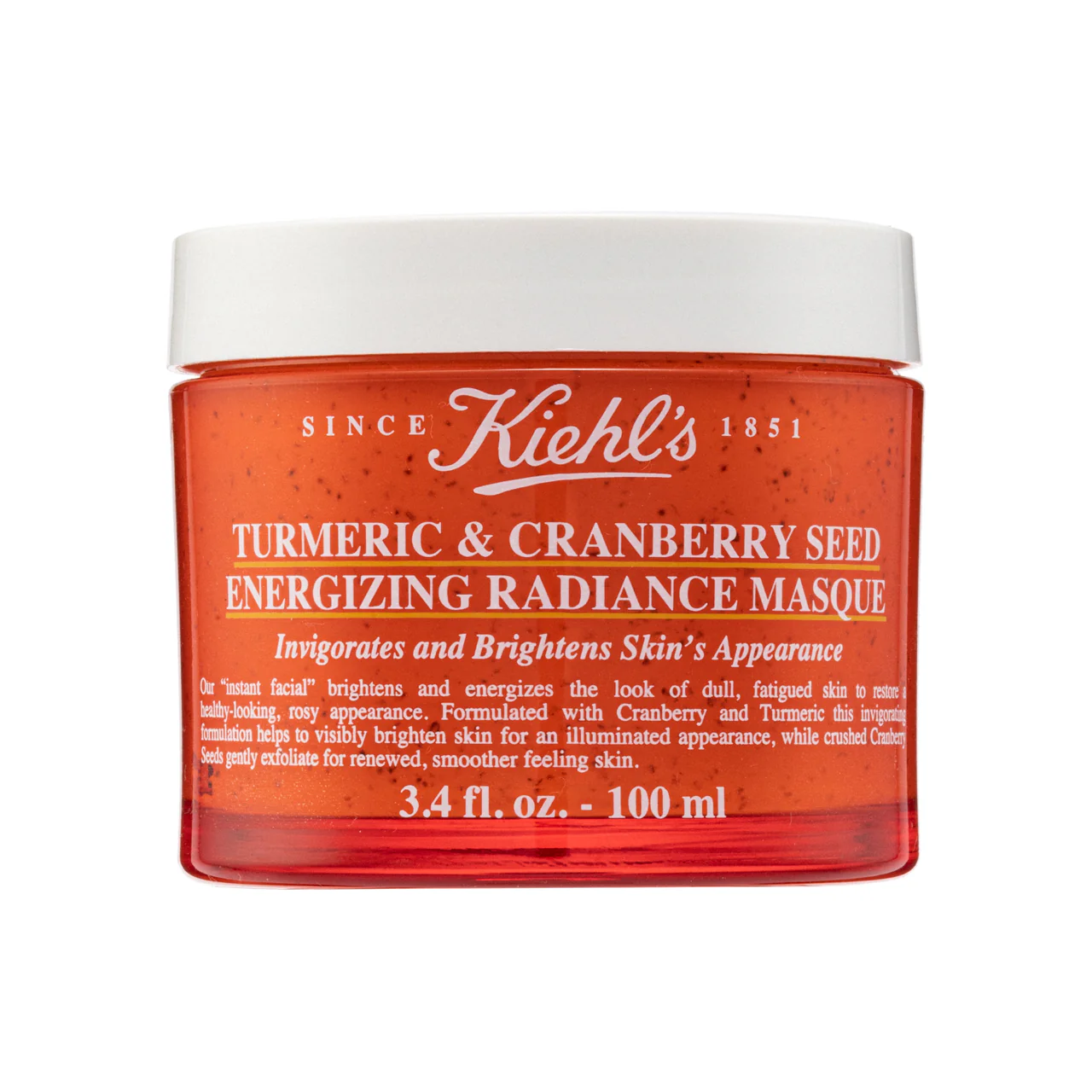 Kiehl’s Turmeric and Cranberry Seed Energizing Radiance Masque 100ml